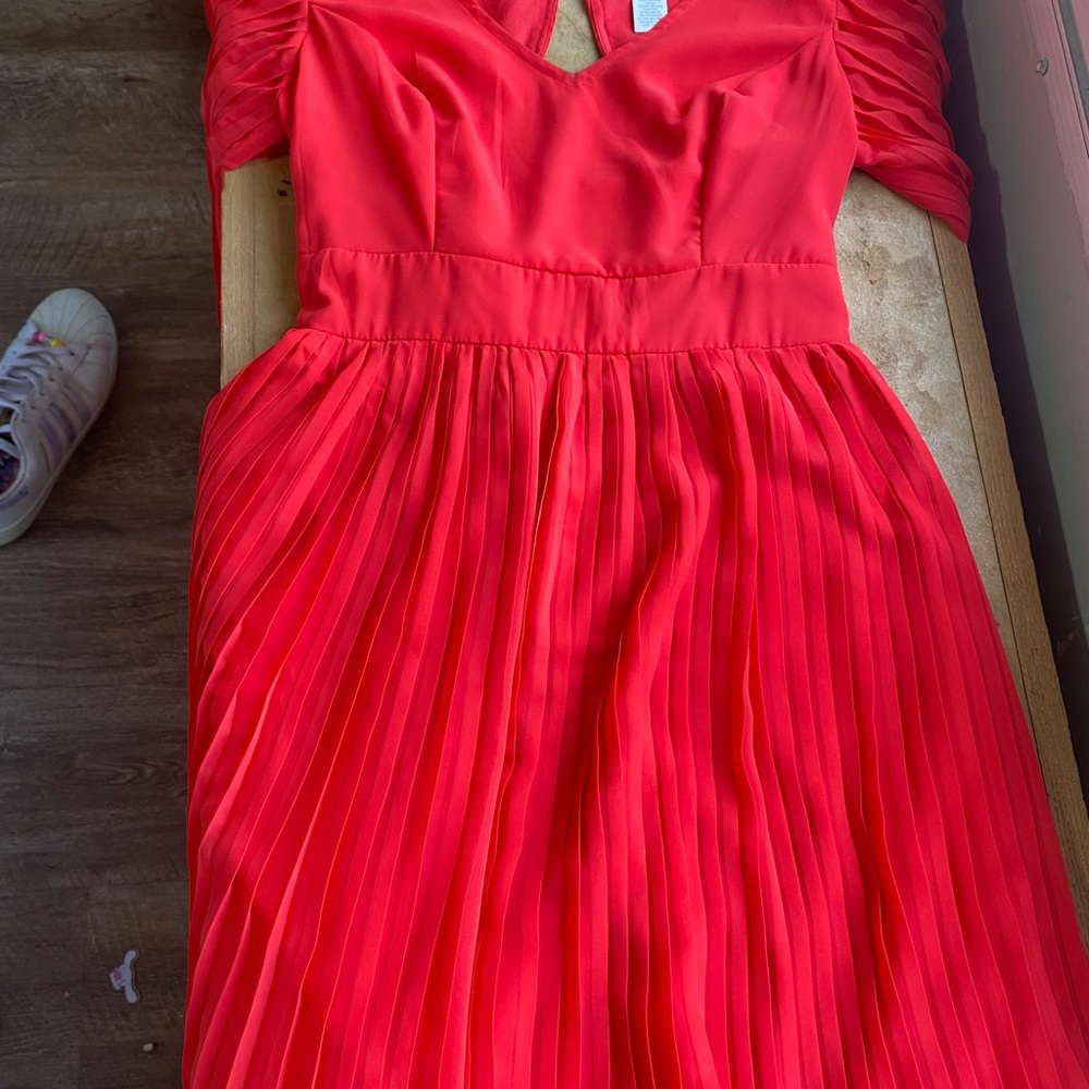 Jessica Simpson Vibrant Red womens Dress